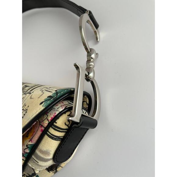 Vintage Dior Paris 50’s saddle bag - Picture 8 of 13